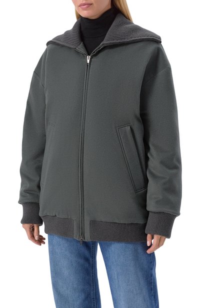 Пуховый кашемировый бомбер MVST, арт. M25.1PW.0002/PIACENZA 5824/20/2, фото 3