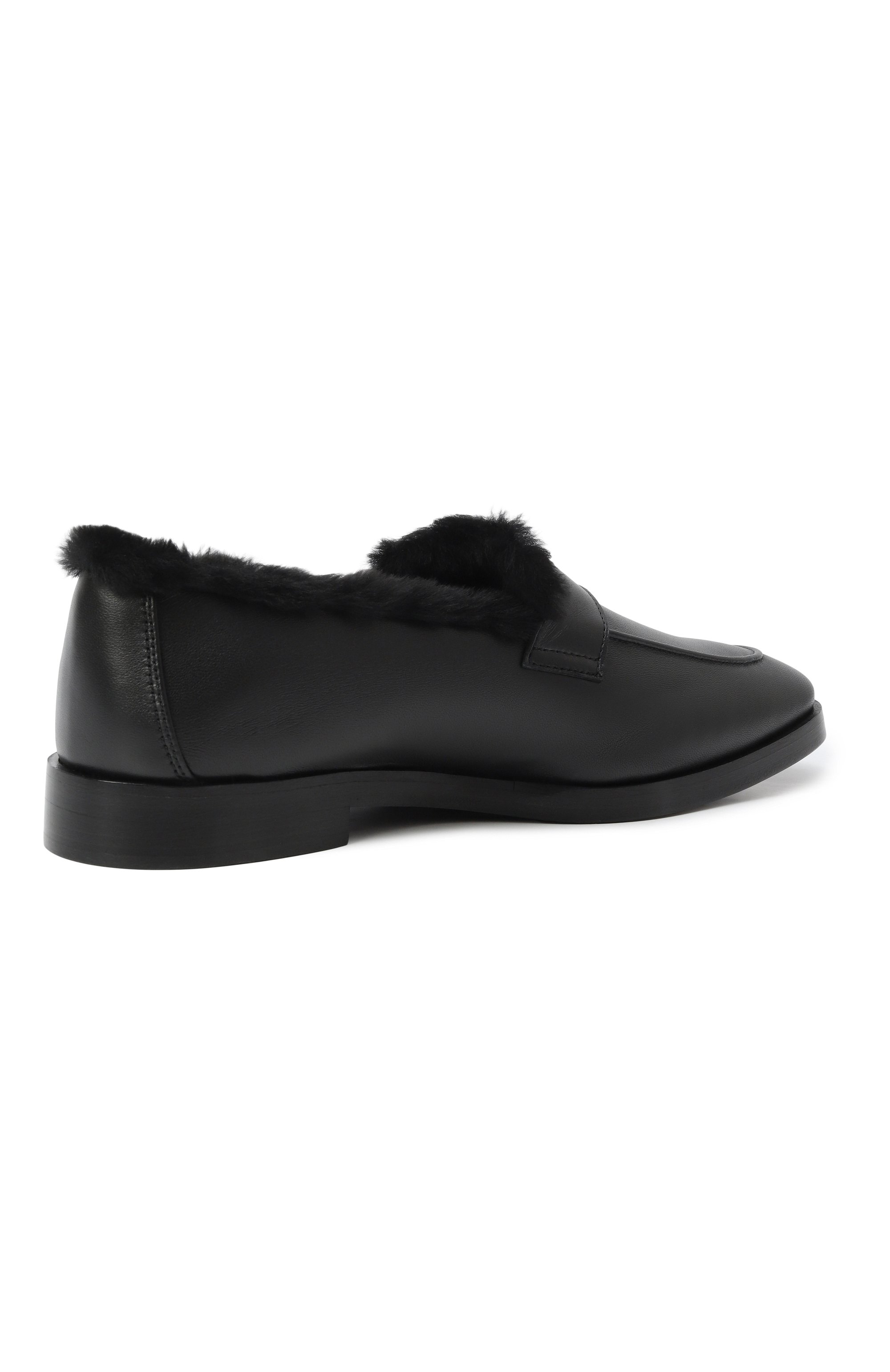 Кожаные лоферы BOUGEOTTE, арт. LFS-LECSNA/SHEAINP-BLA, фото 5