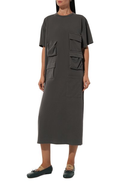 Хлопковое платье MM6, арт. S52DD0047/S24311, фото 3