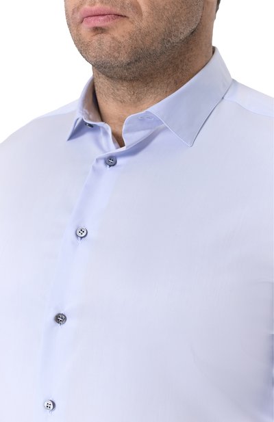 Хлопковая сорочка ZILLI, арт. F0RA01M010012212U, фото 5