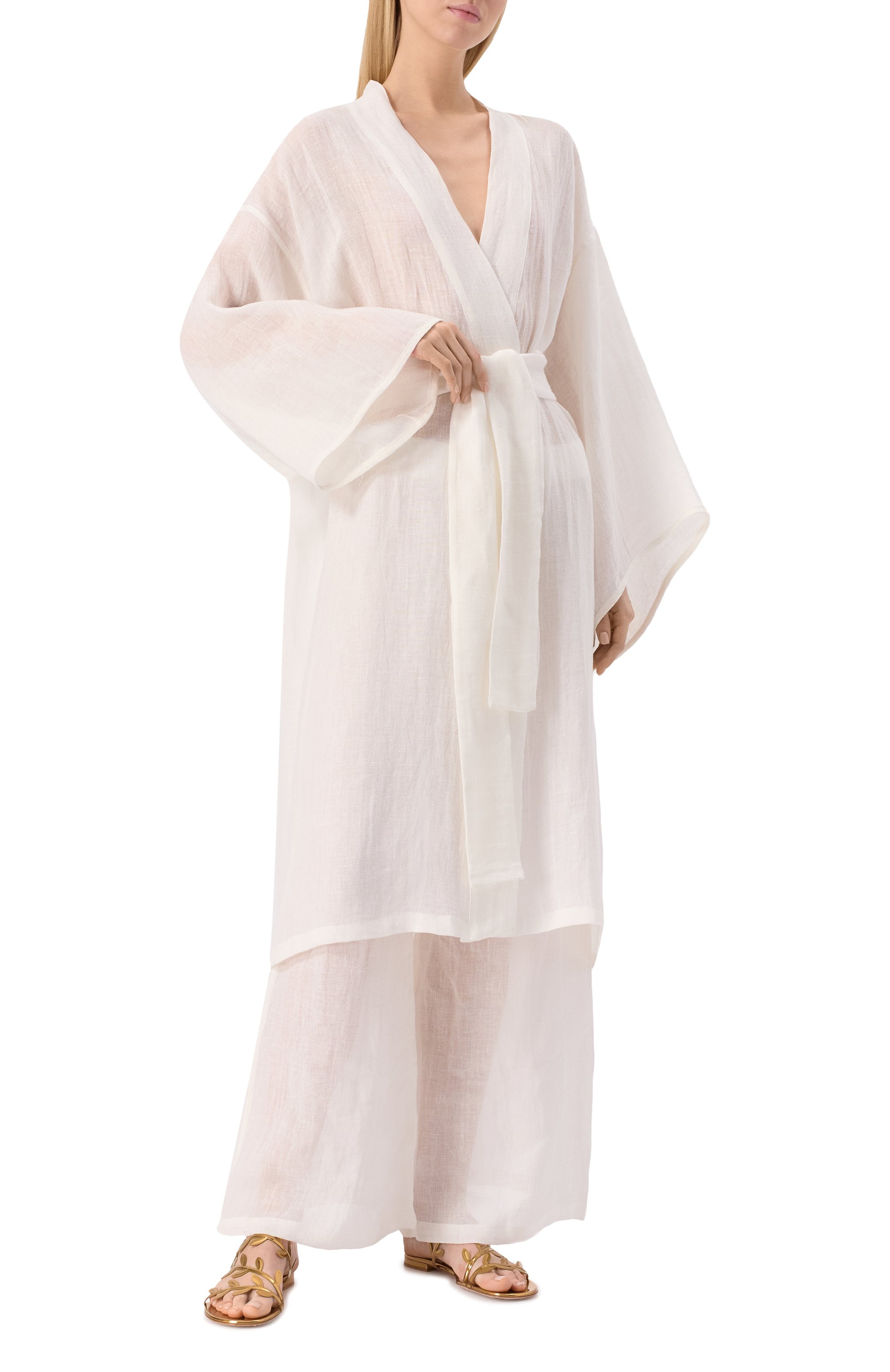 Льняное кимоно MAURIZIO, арт. W07292179, фото 3