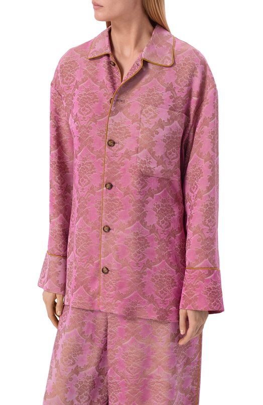 Рубашка Ann Demeulemeester B0014007/FA730 Розовый  B0014007/FA730 Фото 3