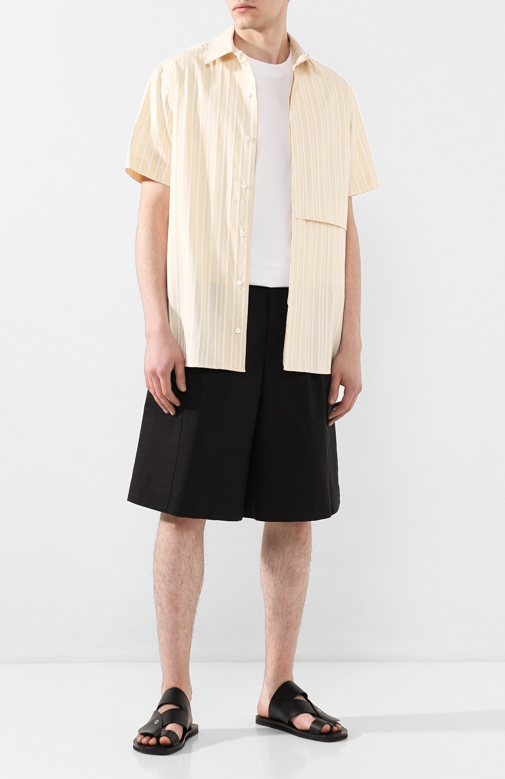 Хлопковые шорты JIL SANDER, арт. JSMQ311831-MQ241600, фото 2