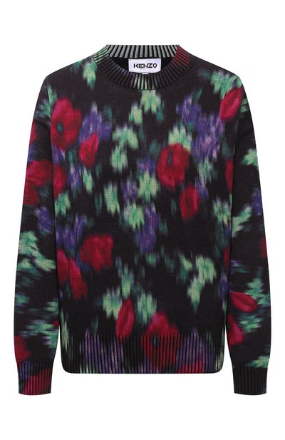 Пуловер из хлопка и вискозы KENZO, арт. FC52PU6543CA, фото 1