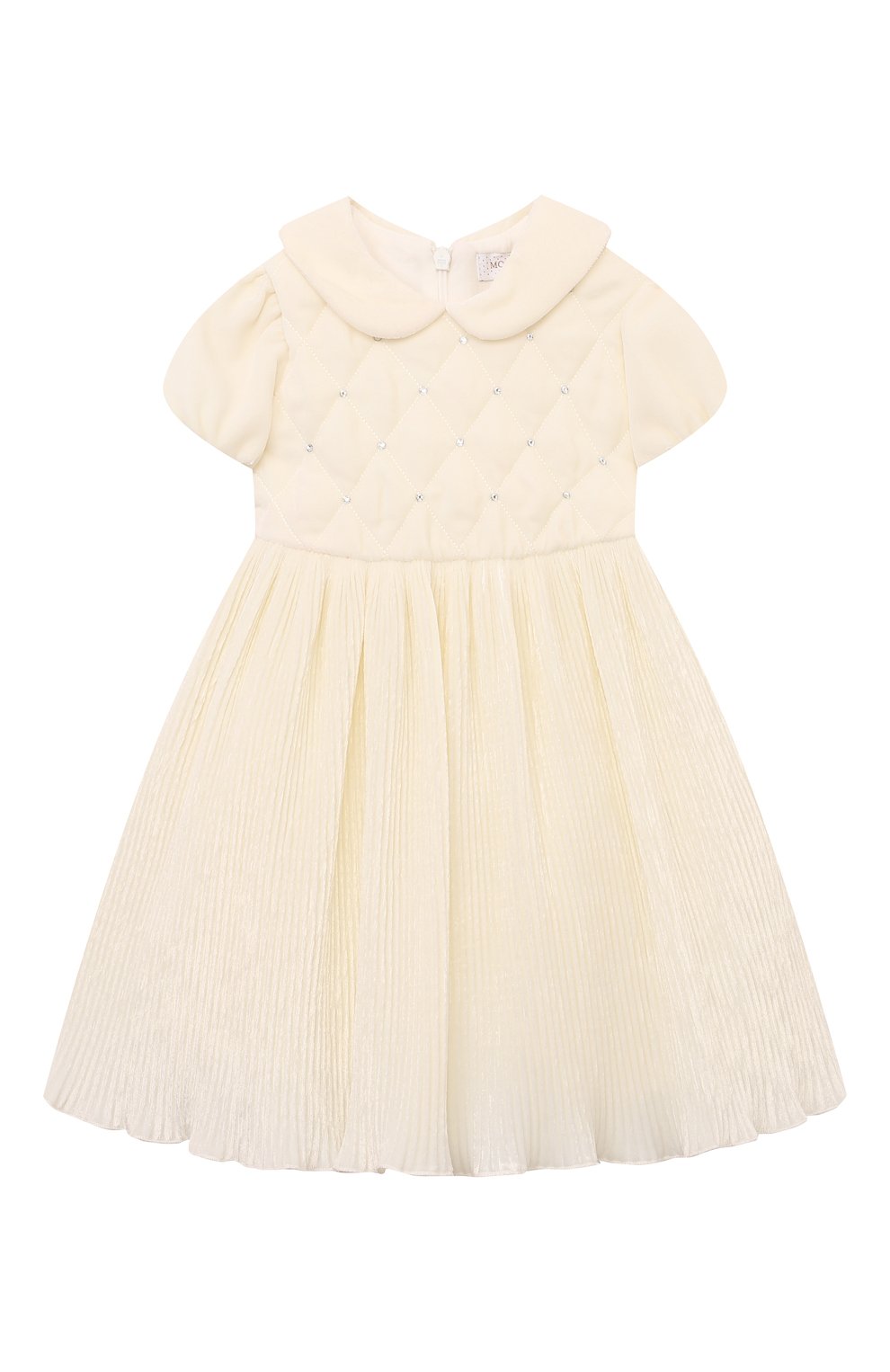 Бархатное платье MONNALISA, арт. 73D901, фото 1