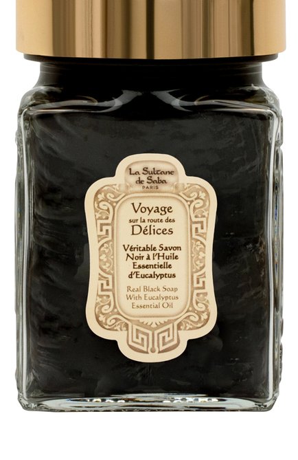 Женского черное мыло для лица и тела c эвкалиптом (300ml) LA SULTANE DE SABA, арт. 3700448602107