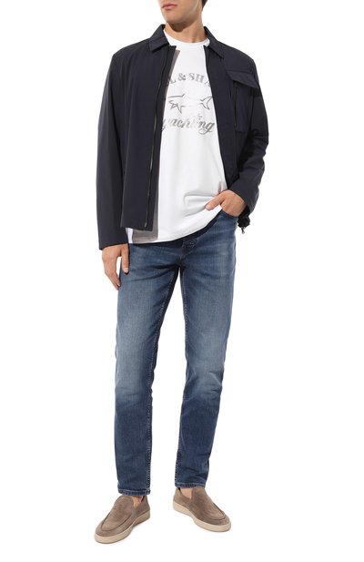 Хлопковая футболка PAUL&SHARK, арт. 11311628, фото 2