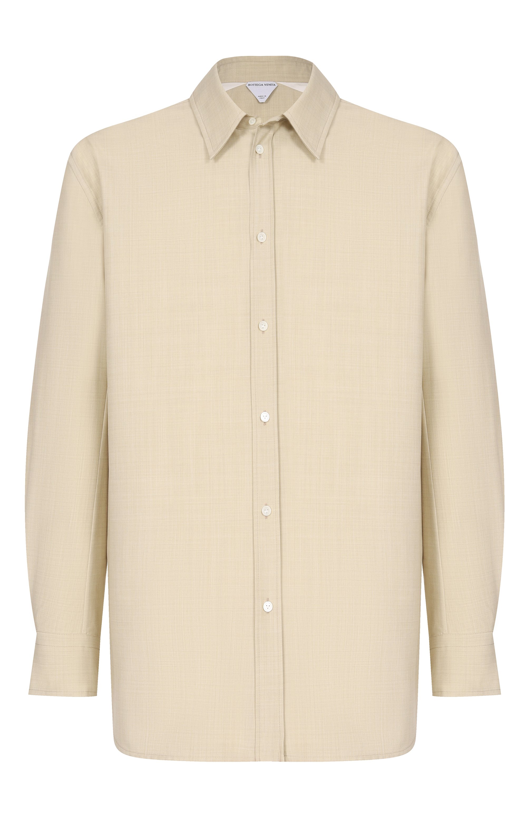 Рубашка из шерсти и хлопка BOTTEGA VENETA, арт. 861966/V6DG0, фото 1