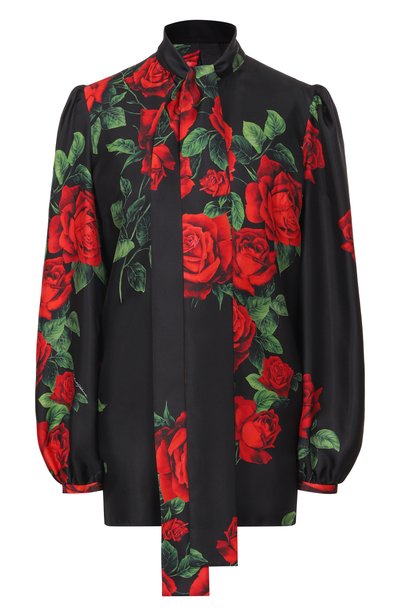Женская шелковая блузка DOLCE & GABBANA, арт. F5U59Z/IS137