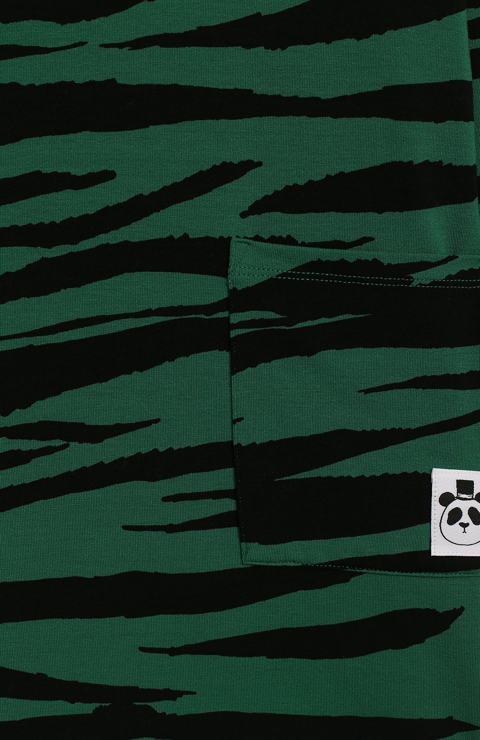 Платье из лиоцелла MINI RODINI зеленого цвета по цене 5200 руб., арт. 20250131, фото 3 Платье из лиоцелла MINI RODINI, арт. 20250131, фото 3