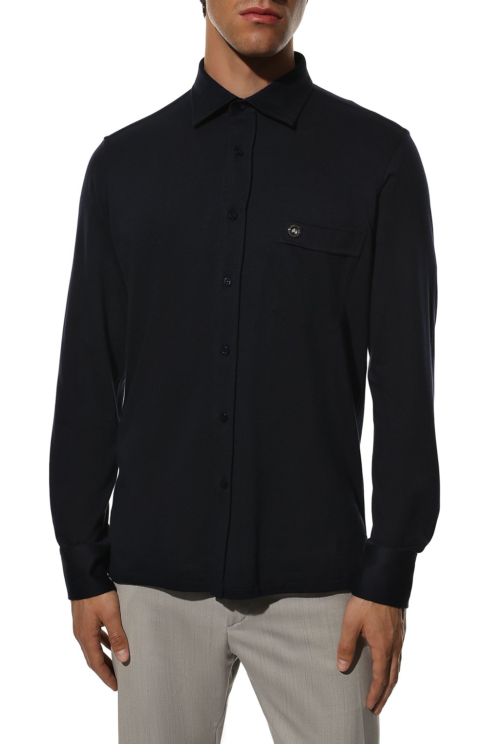 Р�убашка из хлопка и кашемира STEFANO RICCI, арт. CJ006526/TE2401, фото 3