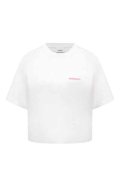 Хлопковая футболка BURBERRY, арт. 8073351, фото 1