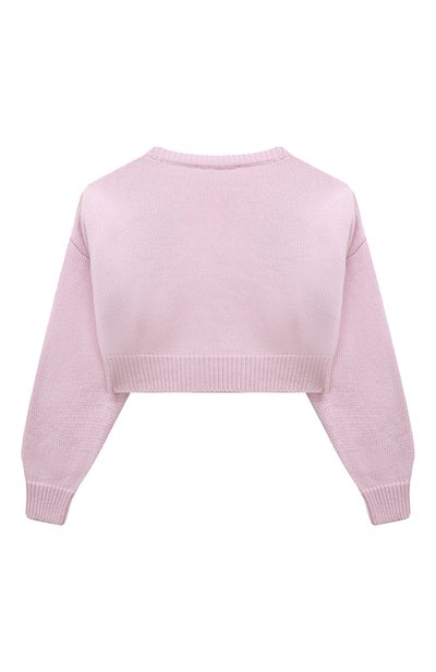 Шерстяной пуловер MONNALISA, арт. 790600, фото 2