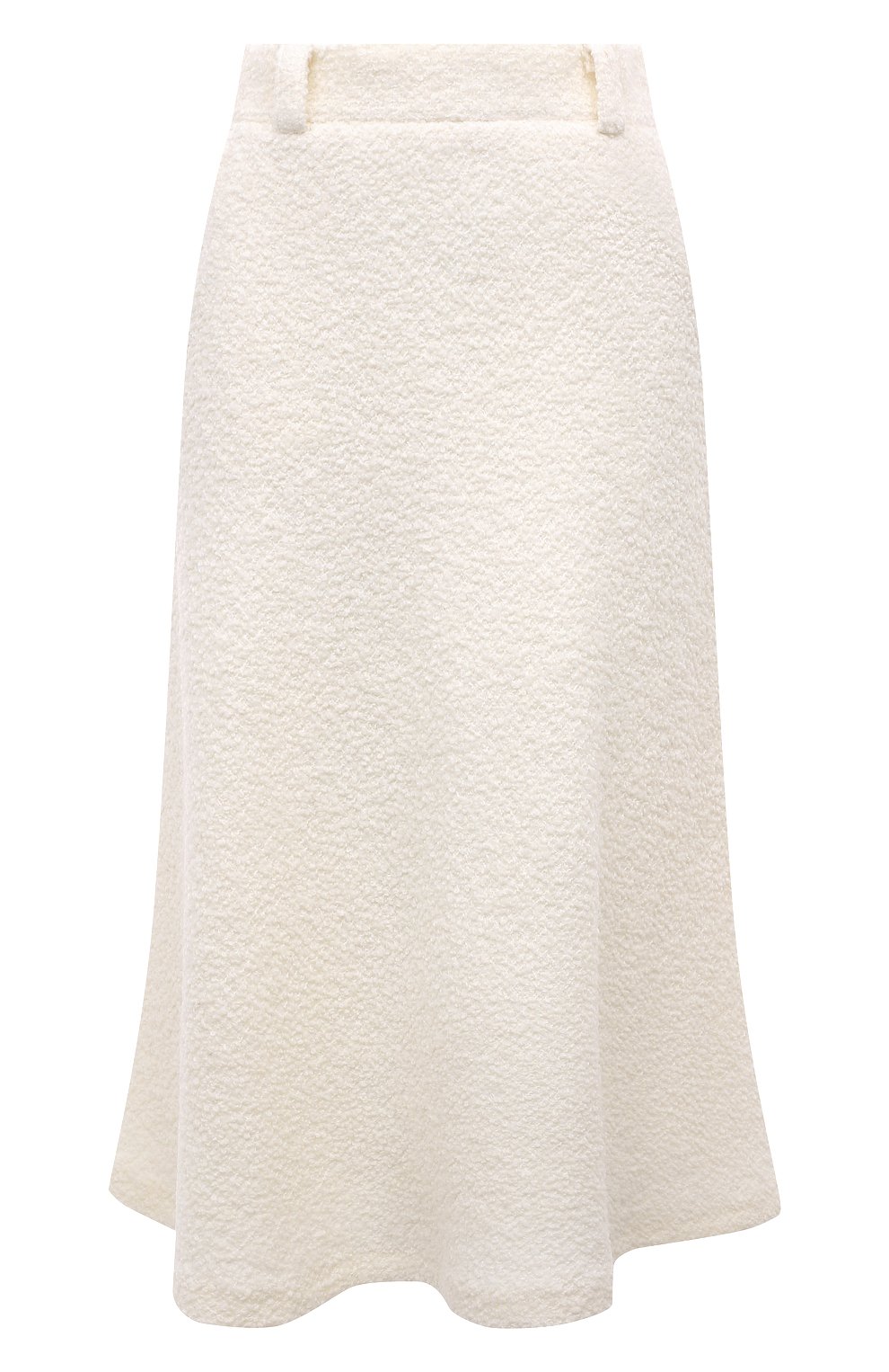 Шерстяная юбка NOBLE&BRULEE белого цвета по цене 60000 руб., арт. NB12/14122106, фото 1 Шерстяная юбка NOBLE&BRULEE, арт. NB12/14122106, фото 1