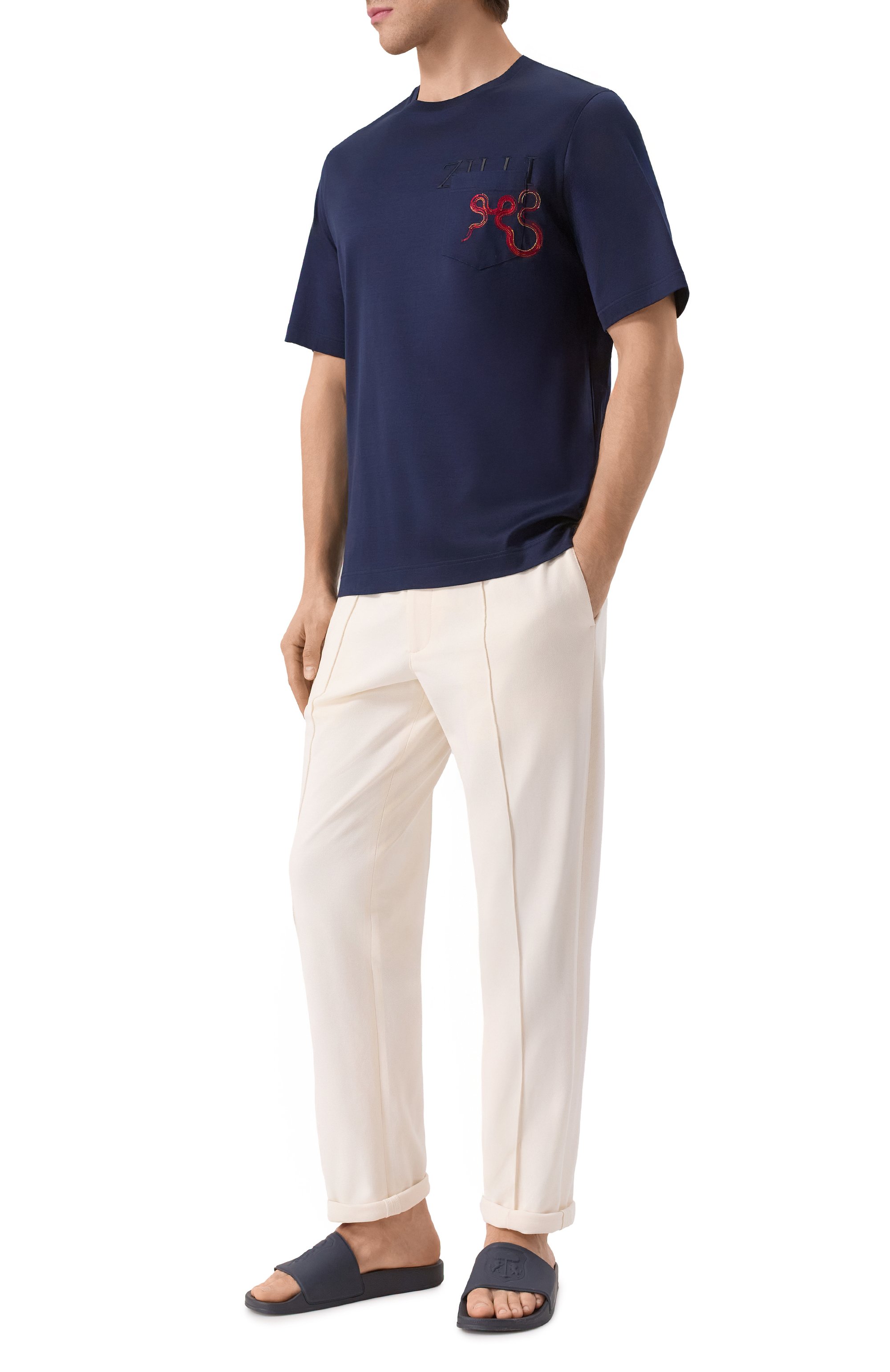 Шлепанцы CORNELIANI, арт. 25TM88-2520961, фото 2