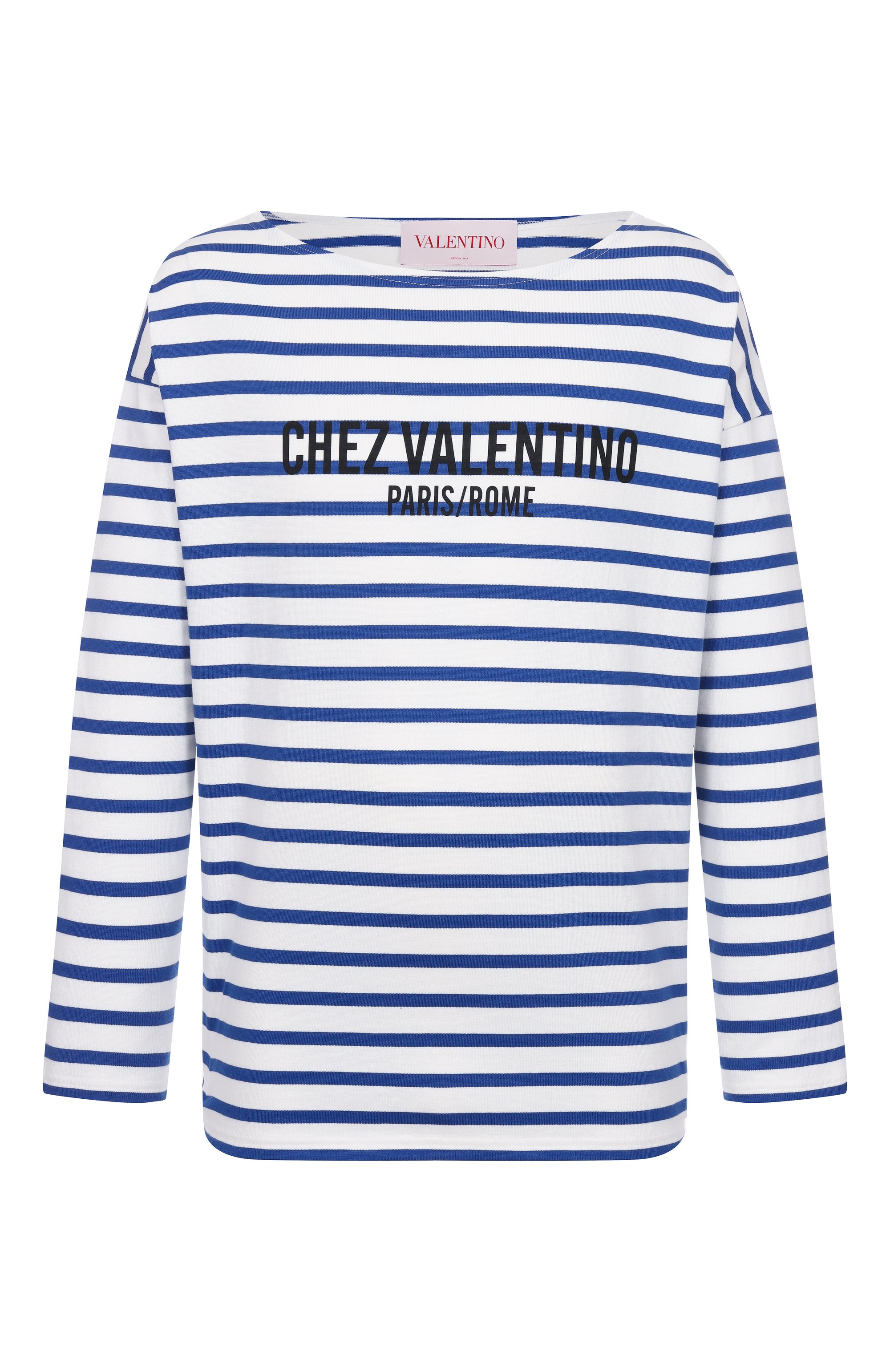 Хлопковый лонгслив VALENTINO, арт. 6V3MG16R/APV, фото 1