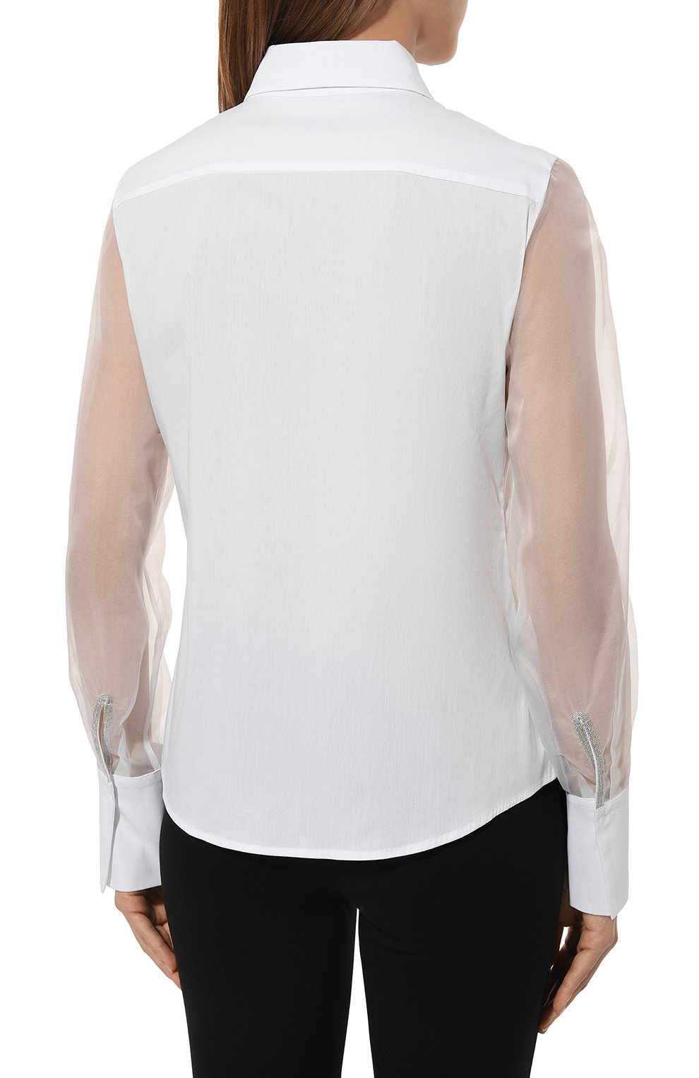 Хлопковая блузка D.EXTERIOR, арт. 59731, фото 4