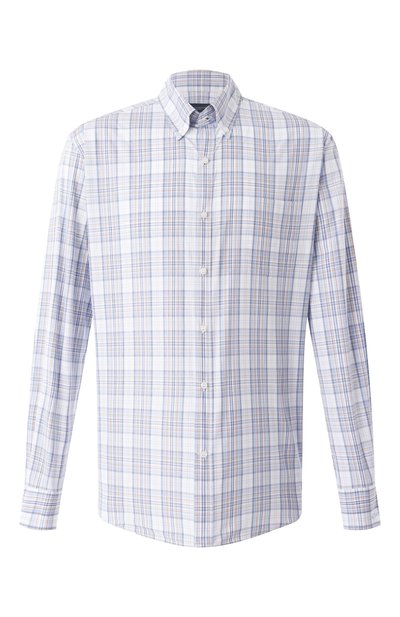 Мужская хлопковая рубашка PAUL&SHARK, арт. 25413130/43