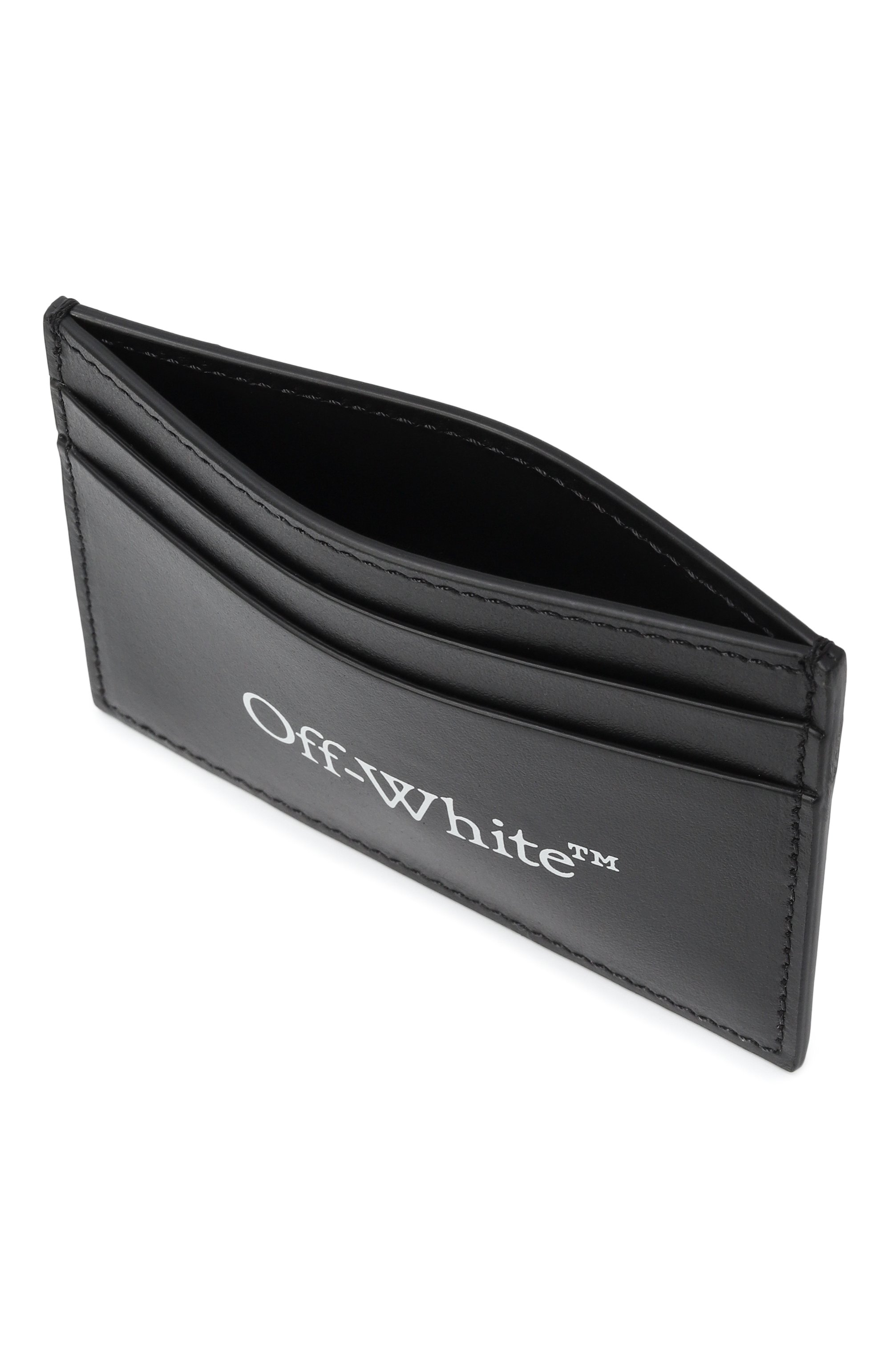 Кожаный футляр для кредитных карт OFF-WHITE, арт. 0MND089C99LEA001, фото 3