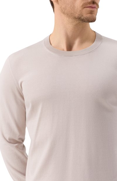 Хлопковый джемпер BRUNELLO CUCINELLI, арт. M2900100, фото 5