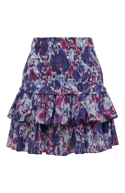 Хлопковая юбка ISABEL MARANT ETOILE, арт. JU0753-22P033E/NA0MI, фот о 1