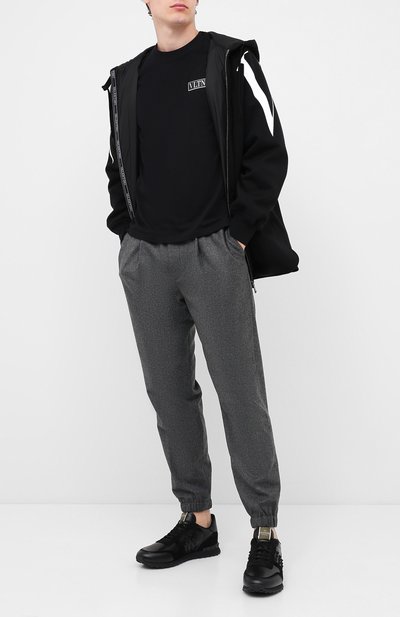 Хлопковая футболка VALENTINO, арт. UV3MG08G6LC, фото 2