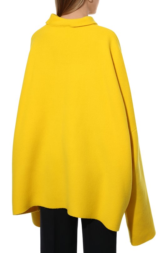 Шерстяной свитер Raf Simons Жёлтый, фото 4