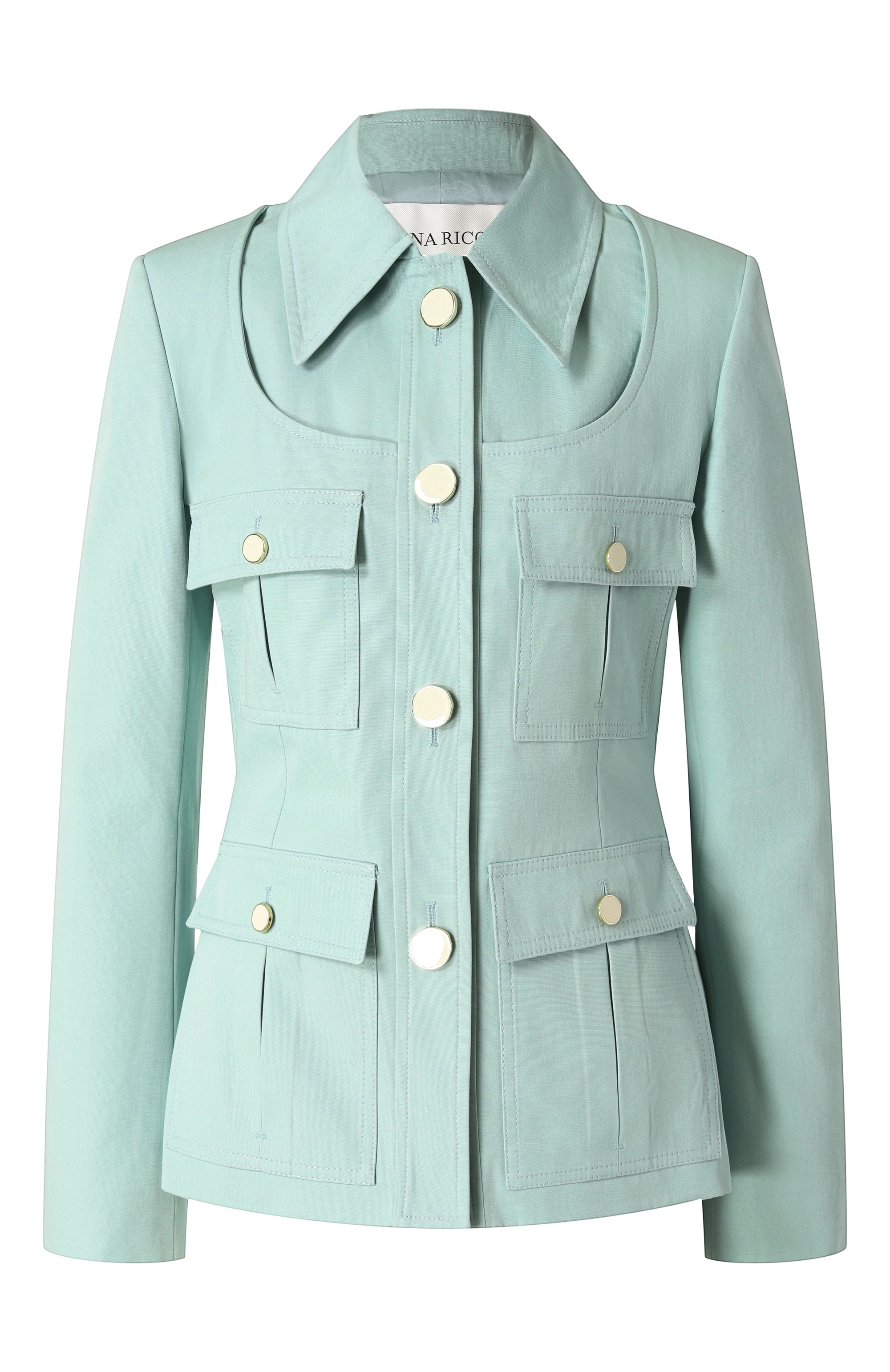 Хлопковый жакет NINA RICCI, арт. 25PCVE010/C01086, �фото 1