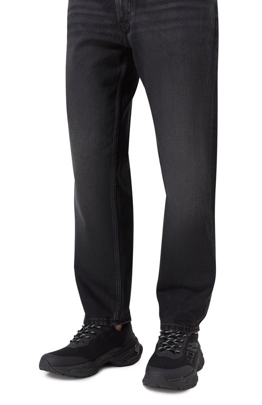 Текстильные кроссовки Faster Dsquared2 SNM0450/59203115 Чёрный  SNM0450/59203115 Фото 3