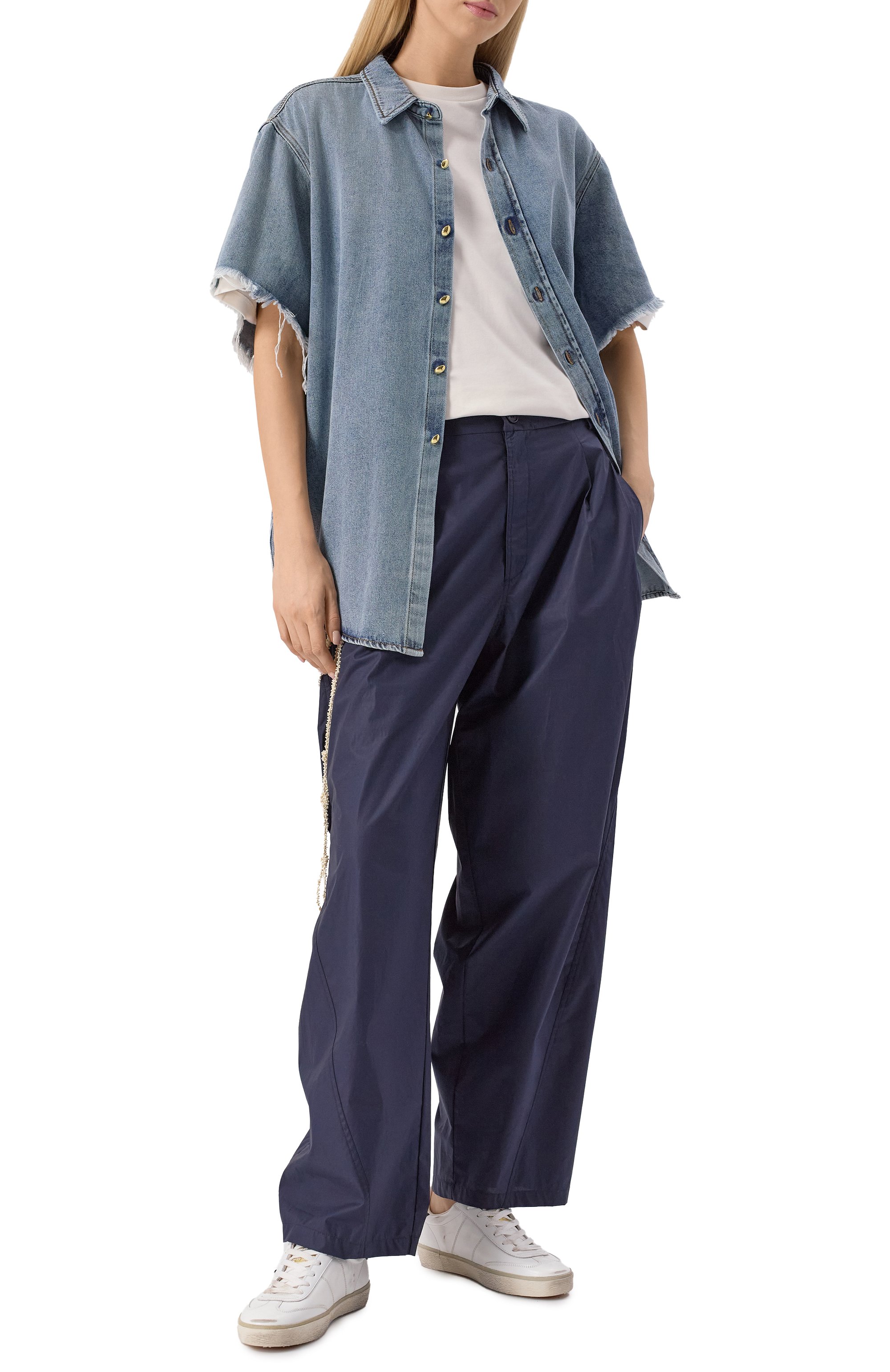 Кожаные кеды soul star GOLDEN GOOSE DELUXE BRAND, арт. GWF00464.F006932, фото 2