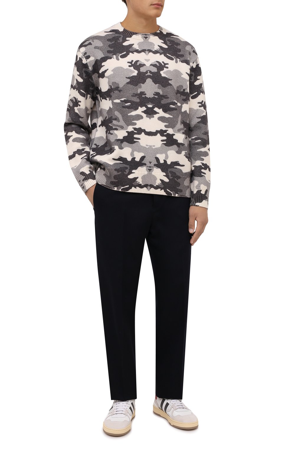 Брюки из шерсти и хлопка LANVIN, арт. RM-TR0044-4969-A21, фото 2