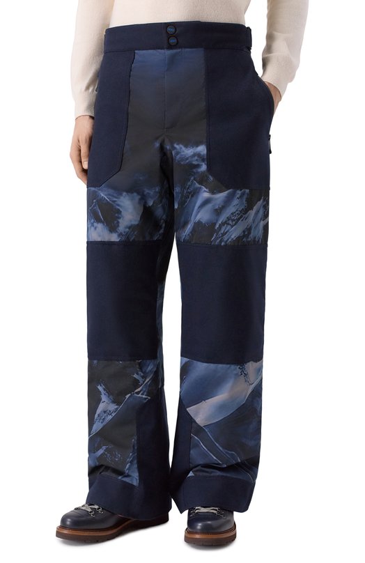 Утепленные брюки Kiton UPKN090K0281H02 Синий  UPKN090K0281H02 Фото 3