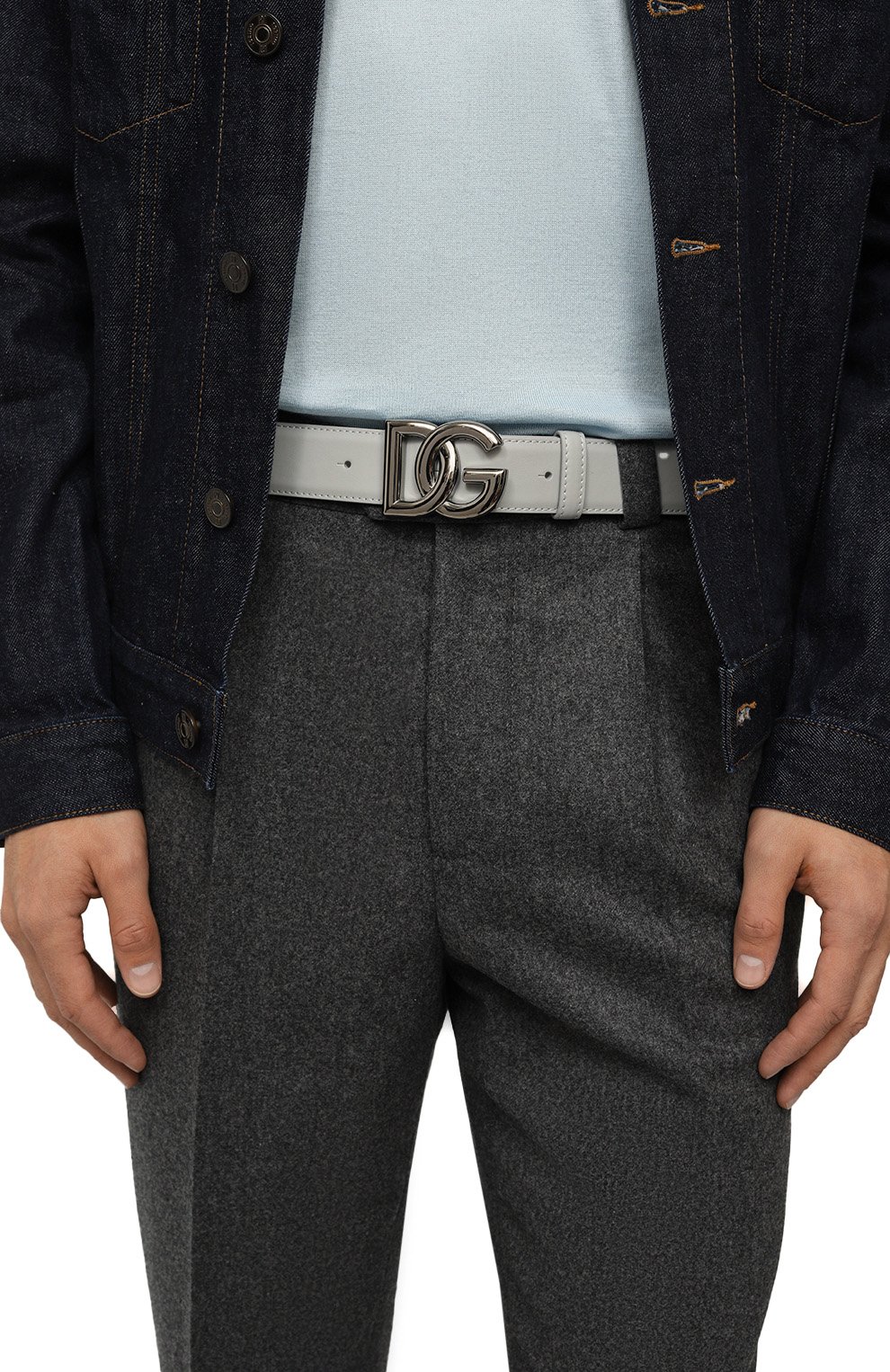 Кожаный ремень DOLCE & GABBANA, арт. BC4693/AQ765, фото 2