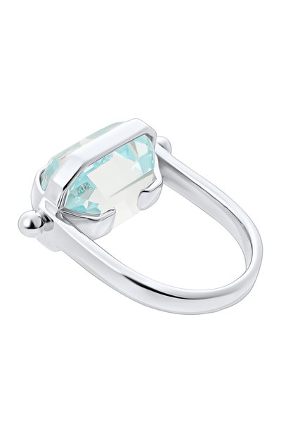 Кольцо CRYSTALLINE JEWELLERY голубого цвета по цене 14550 руб., арт. 654T, фото 3 Кольцо CRYSTALLINE JEWELLERY, арт. 654T, фото 3