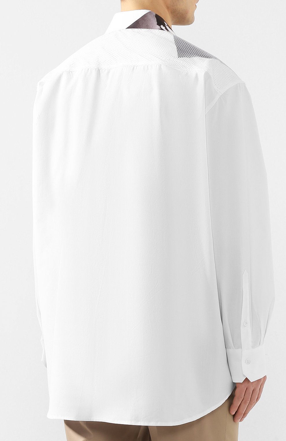 Хлопковая рубашка RAF SIMONS, арт. 191-292E-10000, фото 4