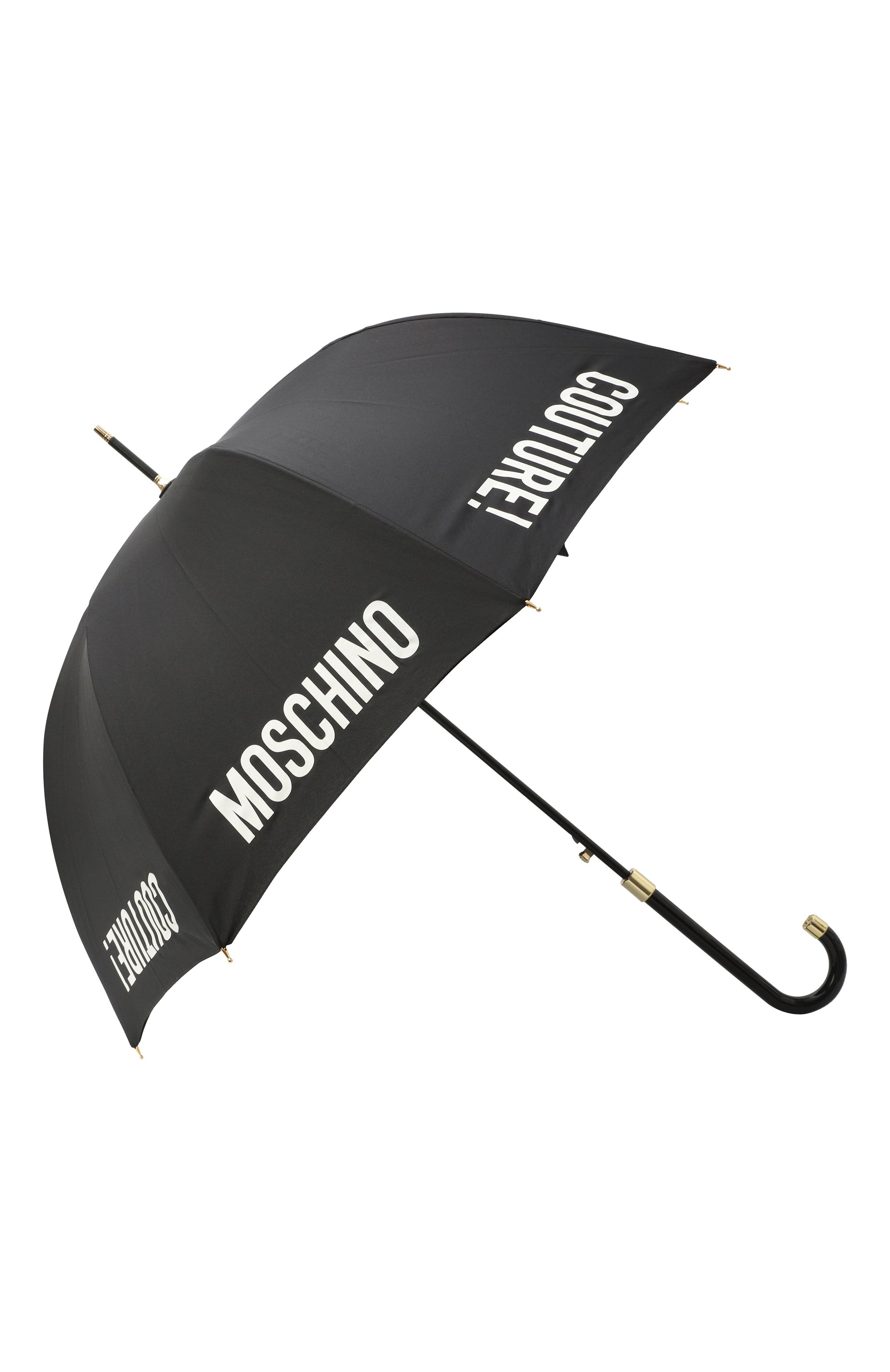 Зонт-трость MOSCHINO черного цвета по цене 8940 руб., арт. 8982 63 AUT0, фото 2 Зонт-трость MOSCHINO, арт. 8982 63 AUT0, фото 2