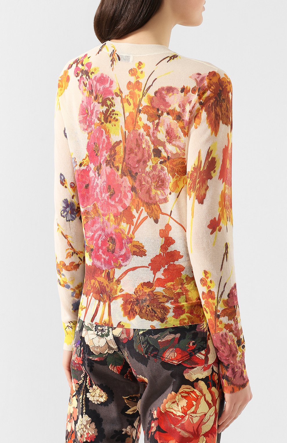 Хлопковый пуловер DRIES VAN NOTEN, арт. 201-31200-9710, фото 4