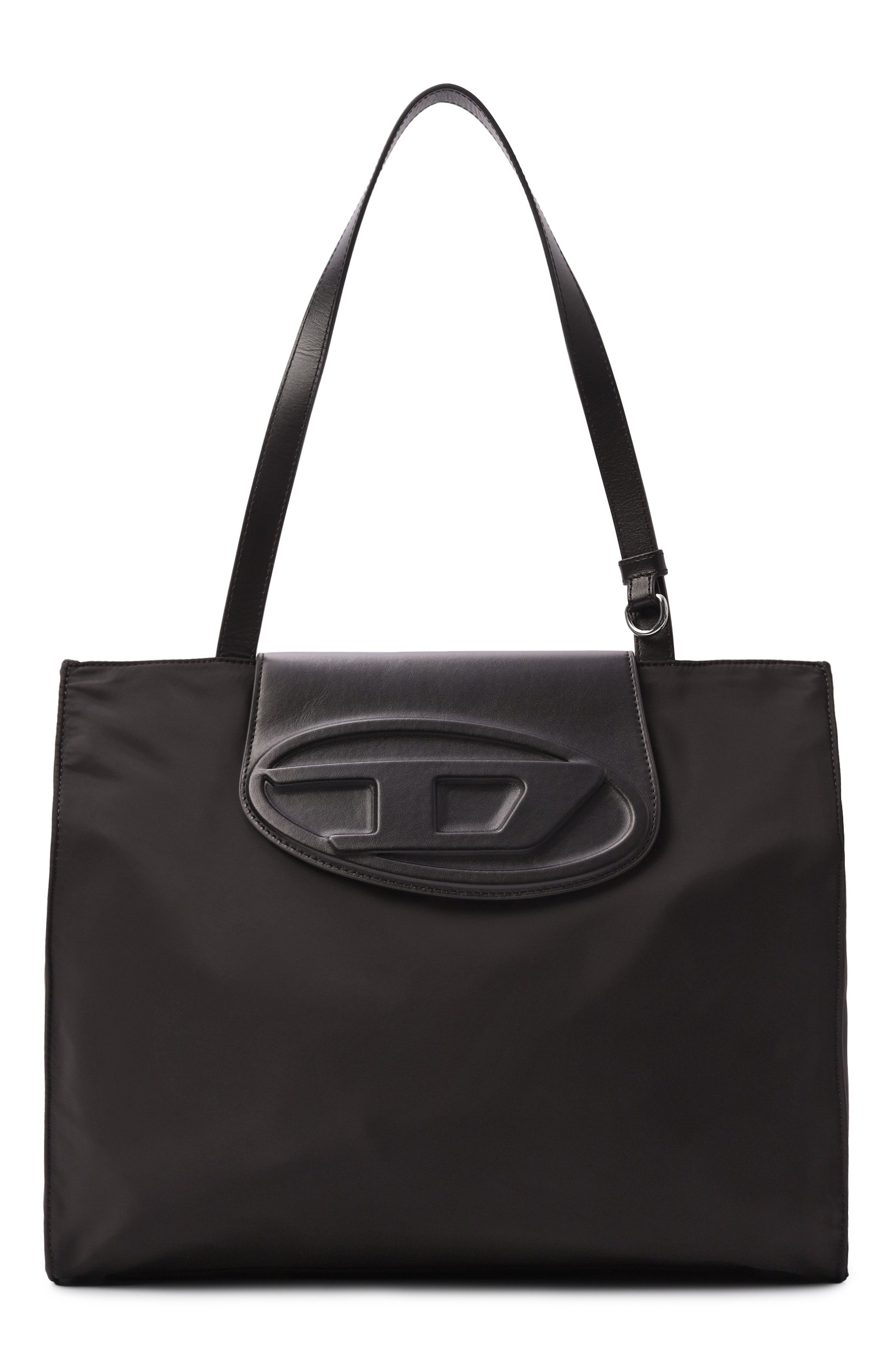 Сумка-тоут 1dr DIESEL черного цвета по цене 29950 руб., арт. X10727/P9037, фото 1 Сумка-тоут 1dr DIESEL, арт. X10727/P9037, фото 1