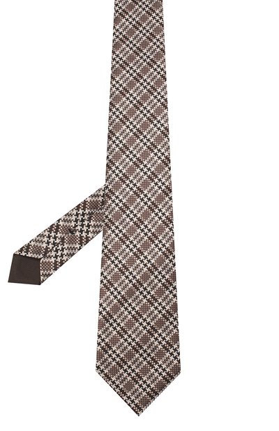Шелковый галстук TOM FORD коричневого цвета по цене 24500 руб., арт. 7TF61/XT0, фото 2 Шелковый галстук TOM FORD, арт. 7TF61/XT0, фото 2