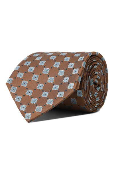 Мужской шелковый галстук CANALI, арт. 18/HJ04256