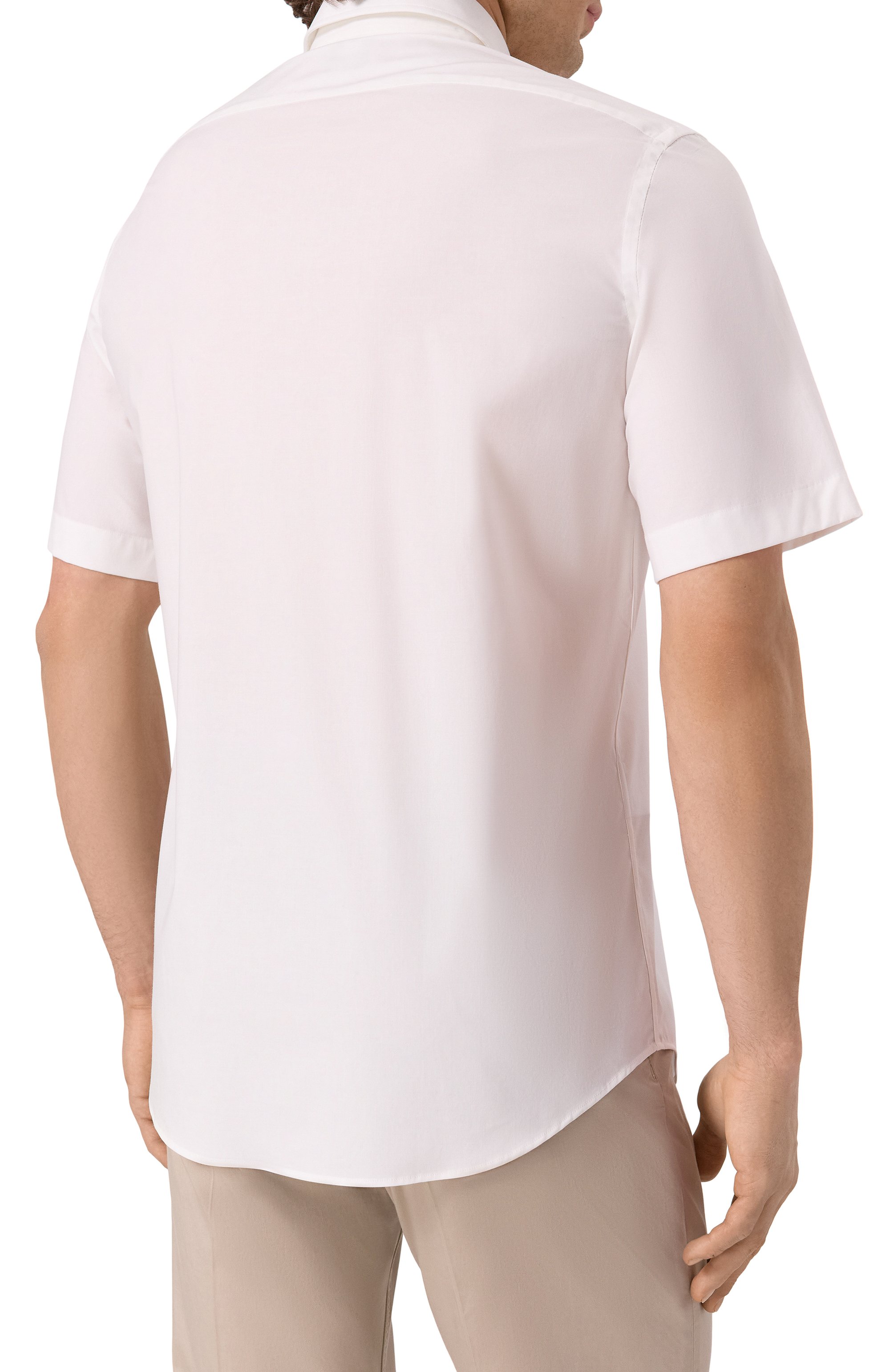 Хлопковая рубашка BOSS, арт. 50539774, фото 4