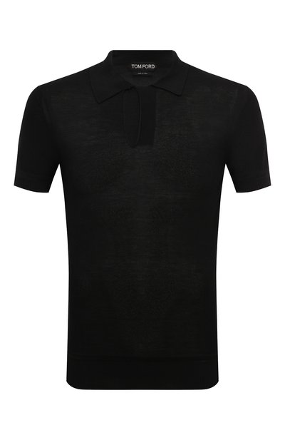 Мужская поло из вискозы и шелка TOM FORD, арт. YMV004/KPS005