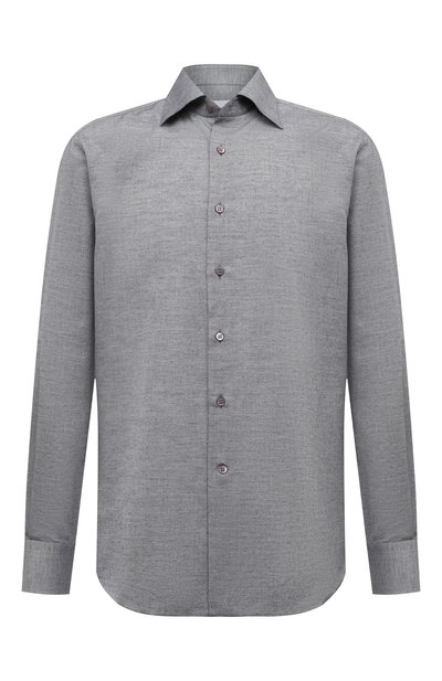Мужская сорочка из хлопка и кашемира STEFANO RICCI, арт. MC000928/R1901