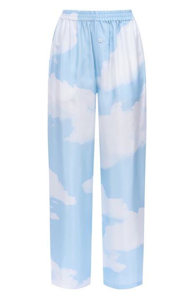 Женские шелковые брюки MOSCHINO, арт. J0302/5551