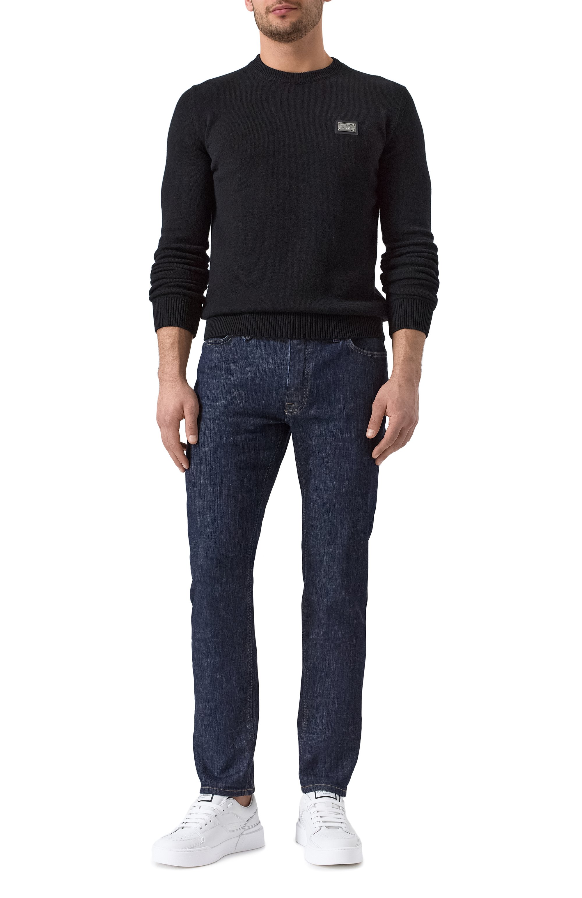 Джемпер из шерсти и кашемира DOLCE & GABBANA, арт. GX039T/JEMQ4, фото 2