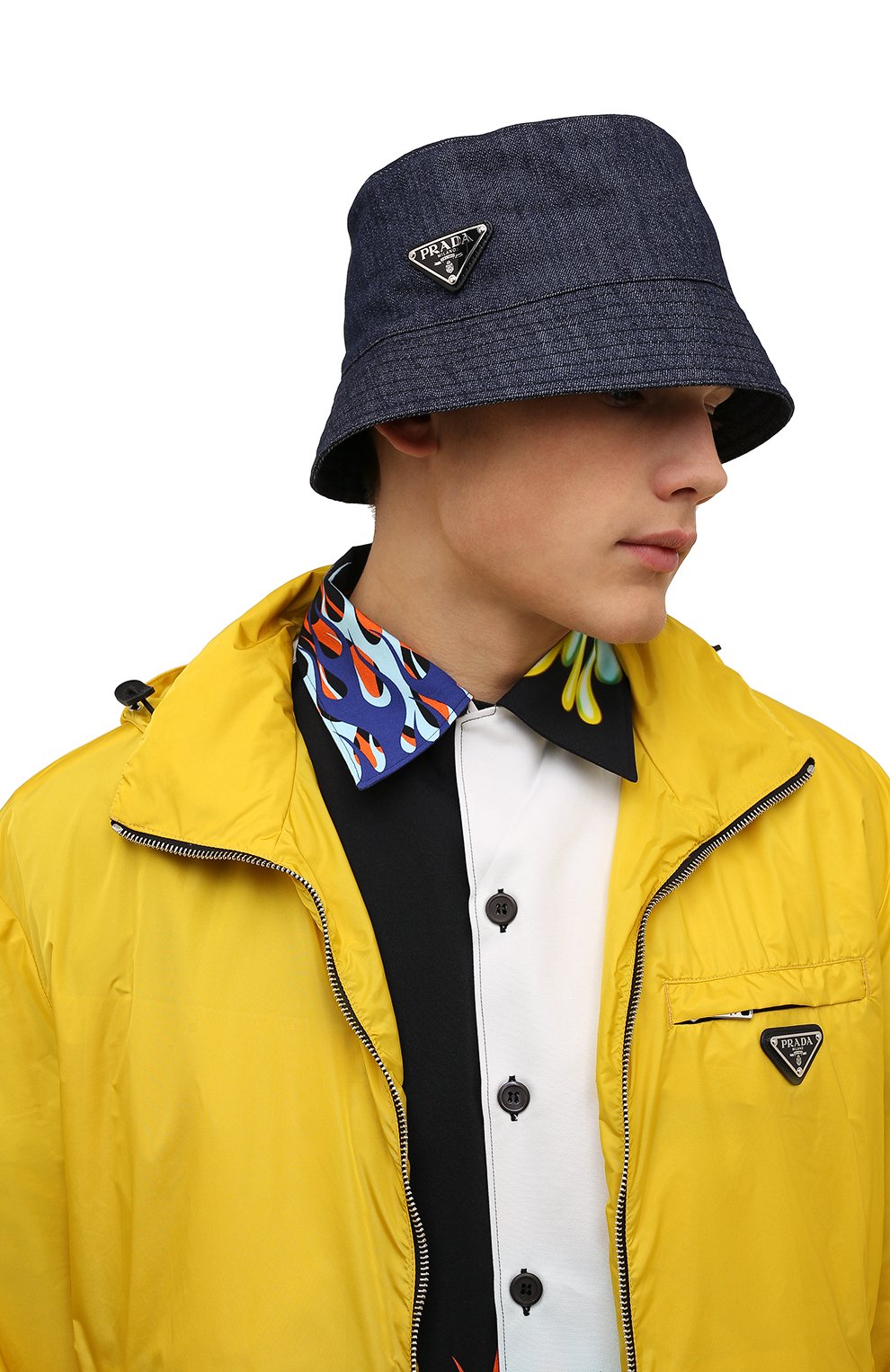 Джинсовая панама PRADA, арт. 2HC137-AJ6-F0008, фото 2