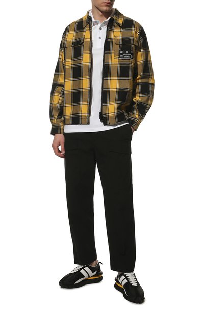 Хлопковое поло BOSS белого цвета по цене 10500 руб., арт. 50472668, фото 2 Хлопковое поло BOSS, арт. 50472668, фото 2