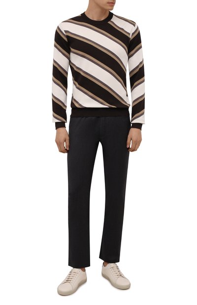 Шерстяные брюки ZEGNA, арт. UVP03/GAN, фото 2