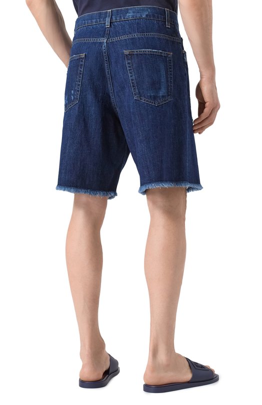 Джинсовые шорты Dolce & Gabbana GP112Z/G8MU4 Синий  GP112Z/G8MU4 Фото 4