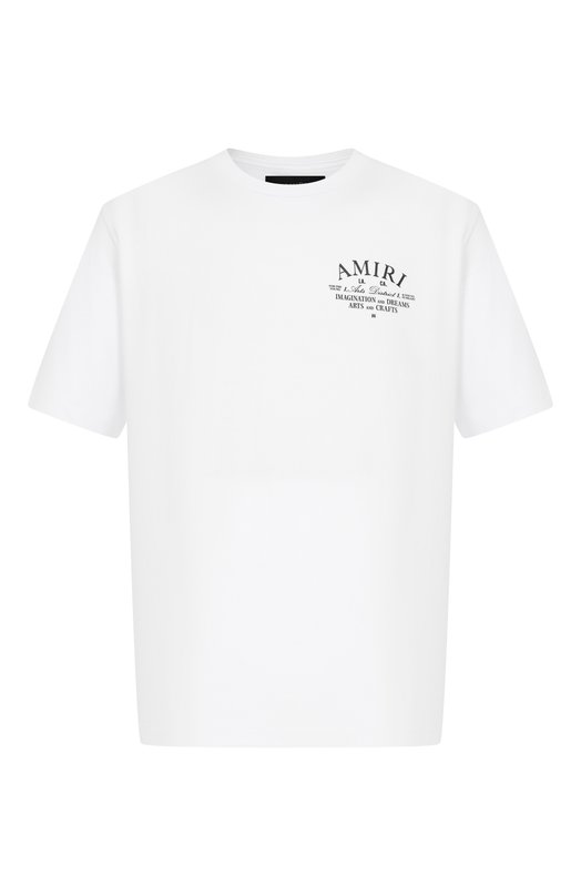 Хлопковая футболка Amiri AMJYTE1071 Белый AMJYTE1071